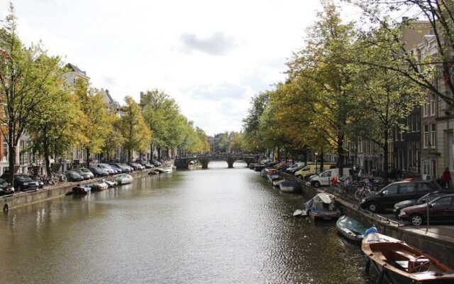 Canal em Amsterdam