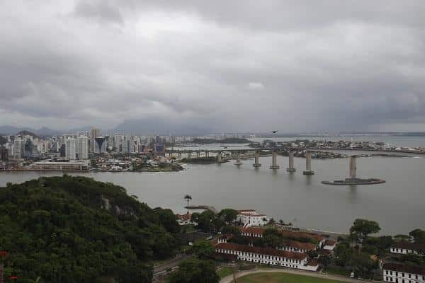 Vista do Convento da Penha, Espírito Santo