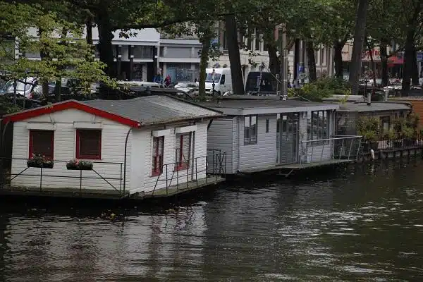 House boats em Amsterdam