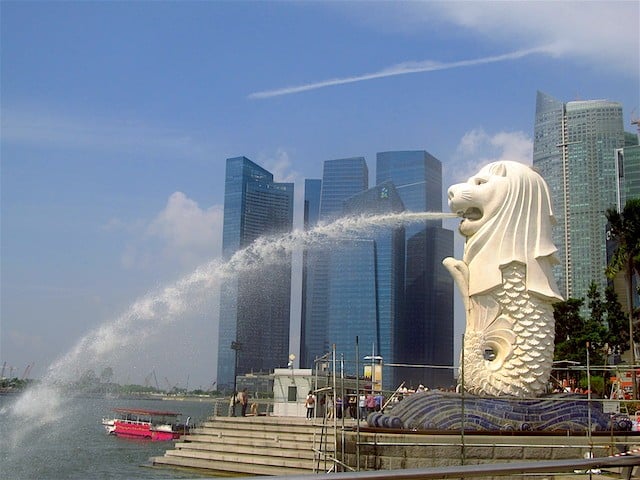 Merlion Cingapura