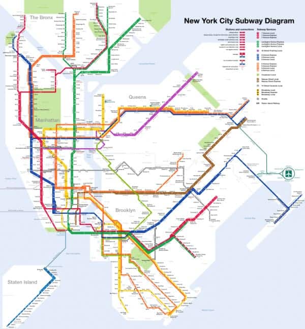 Onde ficar em Nova York Metro de nyc
