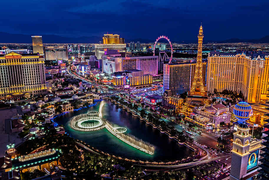 onde ficar em las vegas vista da cidade