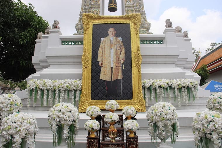 Morte do rei da Tailândia