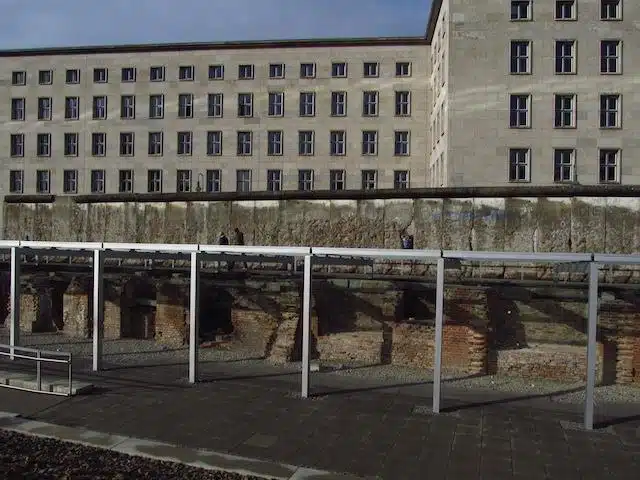 Muro de Berlim topografia do terror