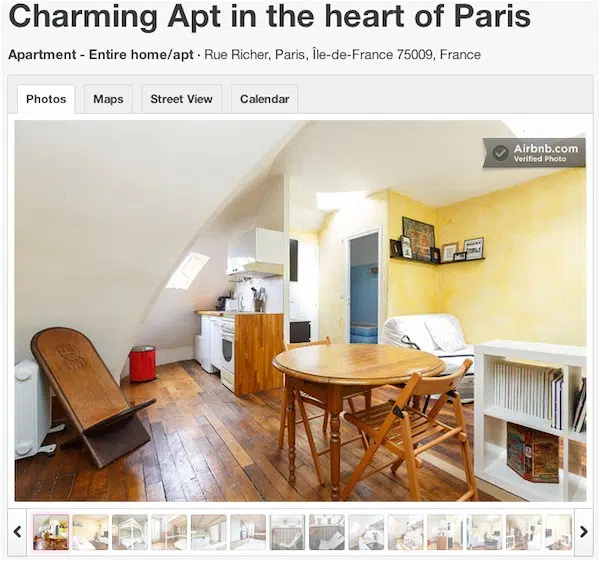 Aluguel de apartamentos no AirBnB