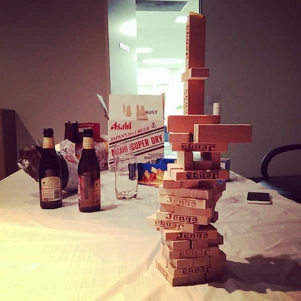 Jenga álcoolica