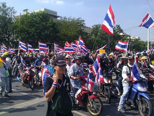 Protestos Tailandia