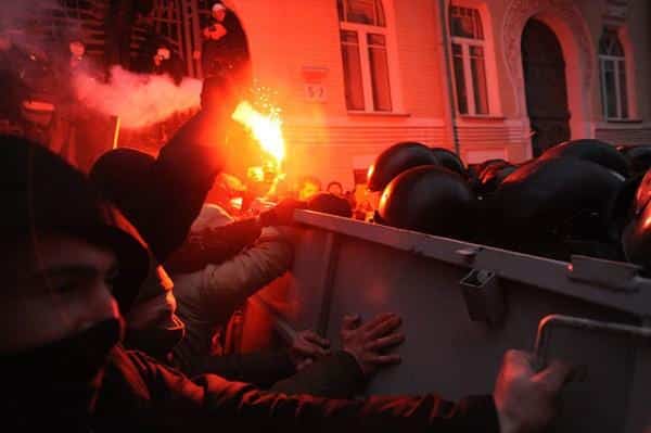 Protestos na Ucrania
