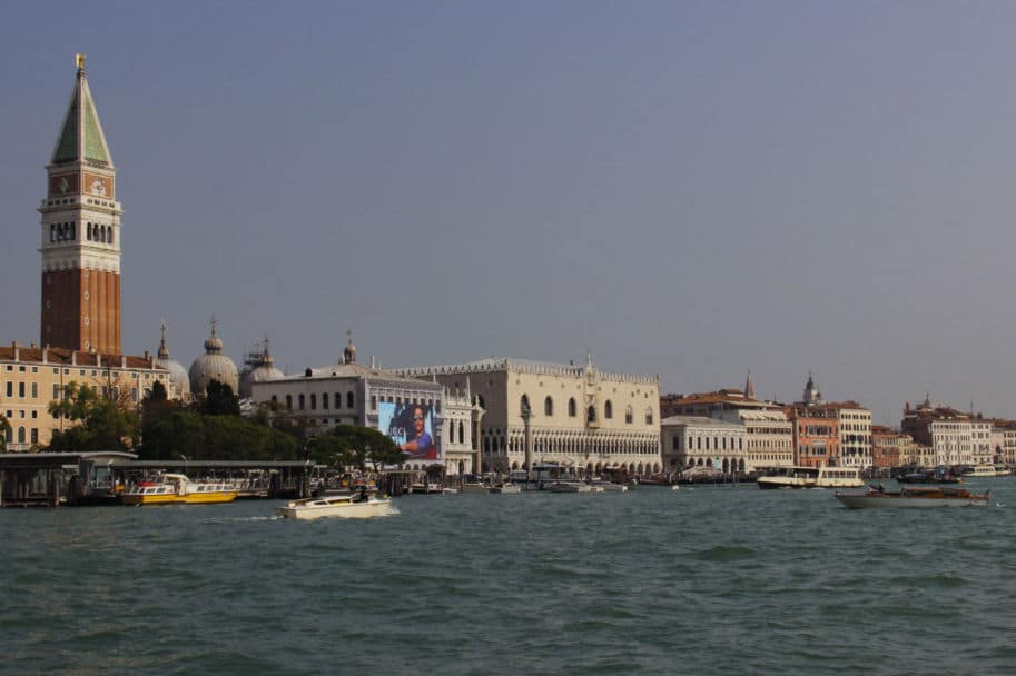 vista panoramica da praca san marco em veneza