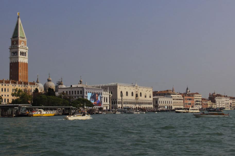 vista panoramica da praca san marco em veneza