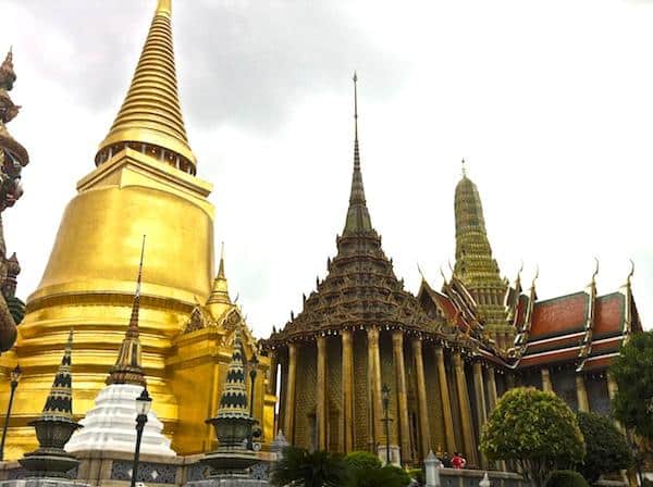 Palácio de Bangkok - golpes Tailândia