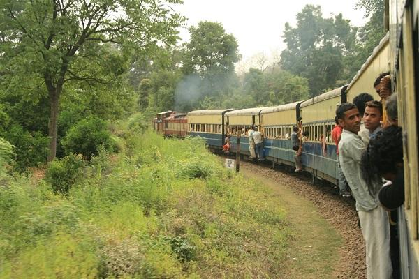 Viagem de trem Índia