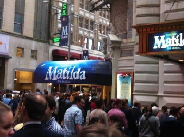 Roteiro em Nova York: Matilda - Broadway