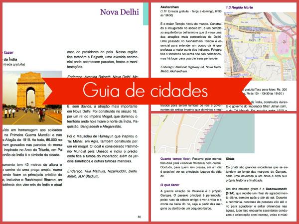 guia de cidades roteiros da índia