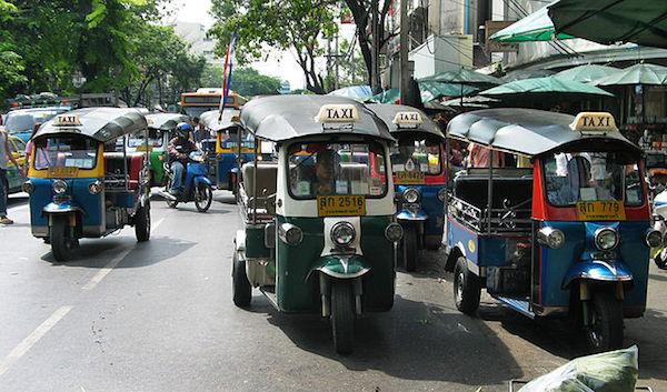 Tuktuk bangkok tailandia