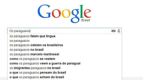 O que as pessoas pensam dos países segundo o Google