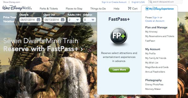 Disney Fast Pass+ - como usar