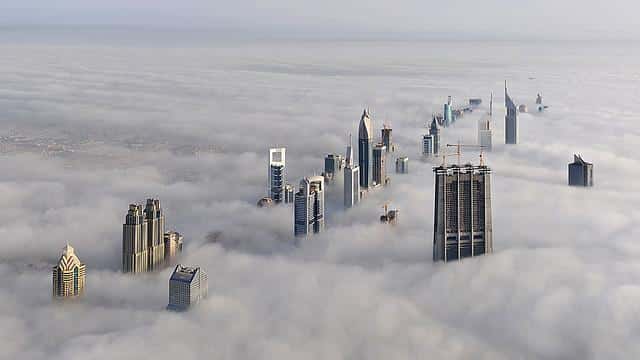 Dubai - Vista aérea