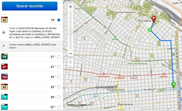 Mapa Interactivo Buenos Aires
