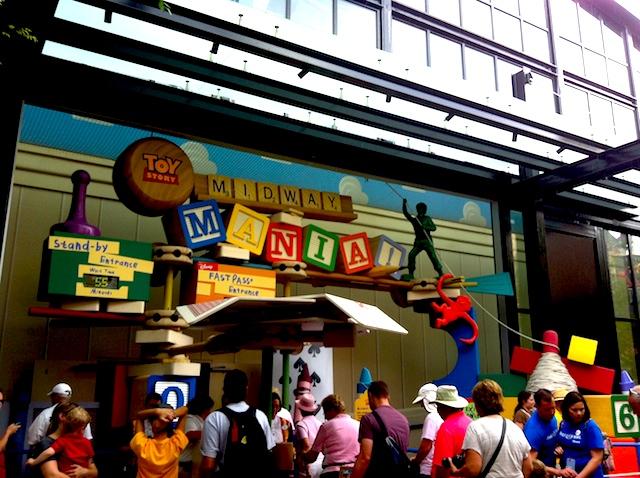 Toy Story Midway Mania - Disney Hollywood Orlando