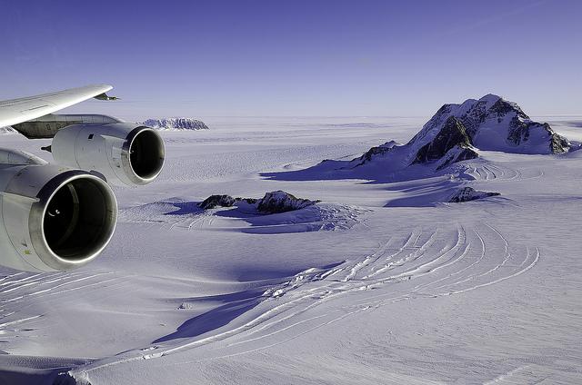 antática - vista aérea