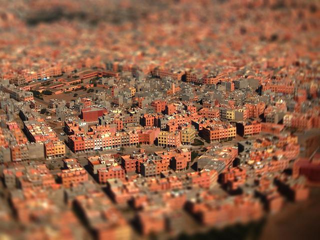 marrakesh - vista aérea