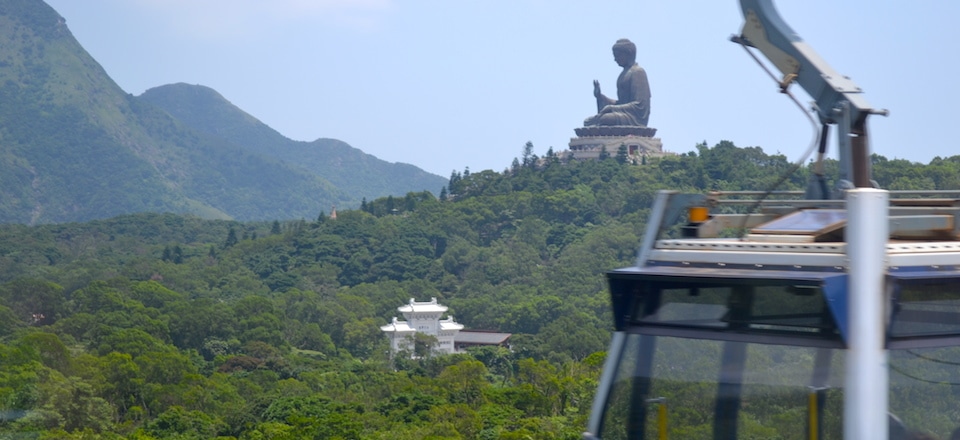 Cable Car e Buda Gigante Hong Kong