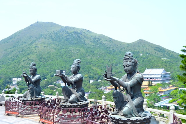 Devas buda gigante de Hong Kong