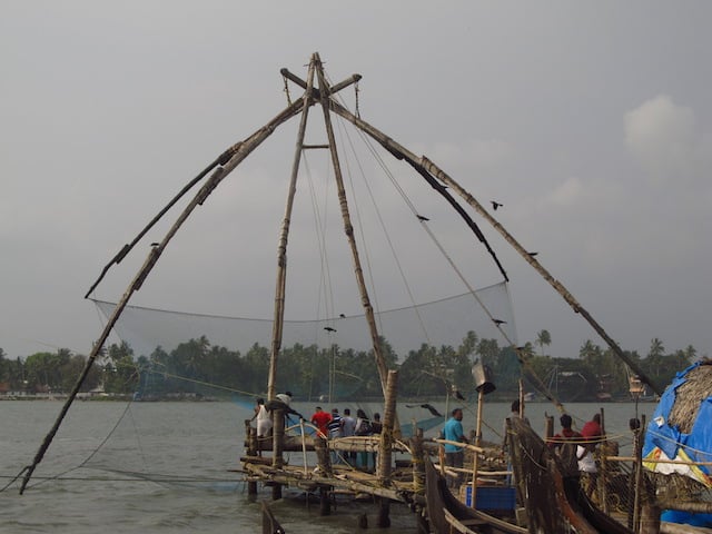 Rede de Pesca Chinesa