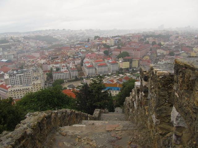 Caminho Castelo de São Jorge Lisboa