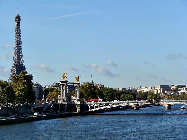 As pontes de Paris, França