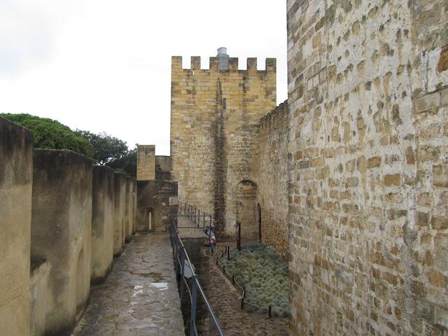 muralhas Castelo de São Jorge Lisboa