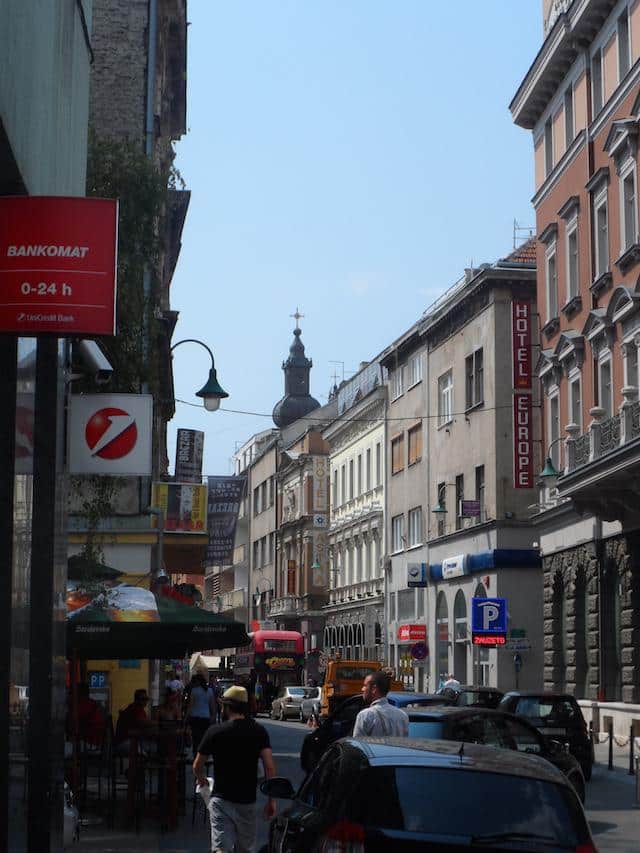 ruas de sarajevo - bósnia