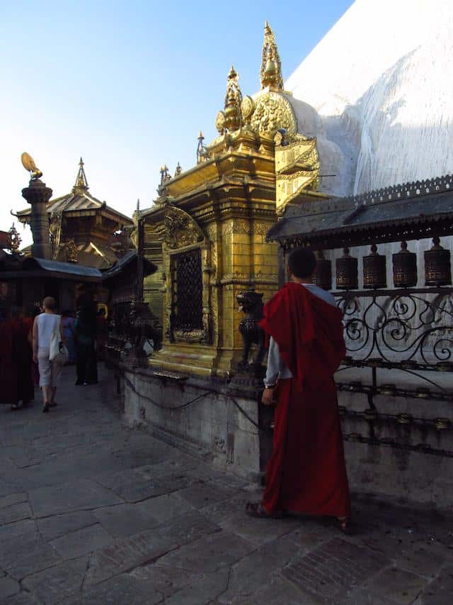 Swayambhunath monge budist