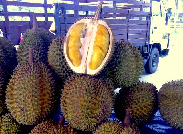 Durian - fruta em Kuala Lumpur