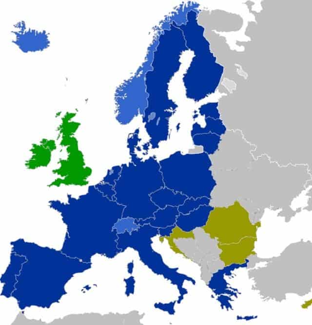 Onde será minha imigração na Europa