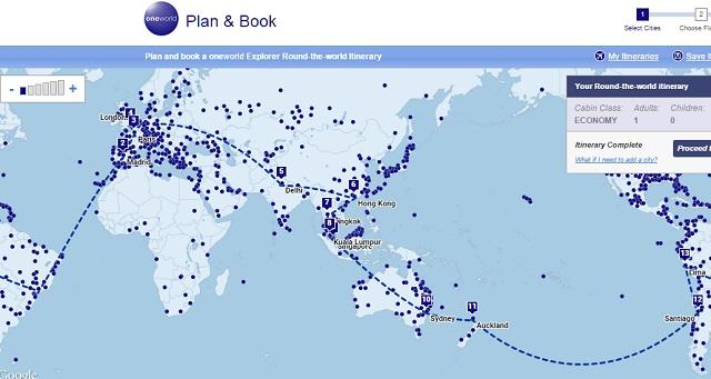 roteiros de viagem de volta ao mundo