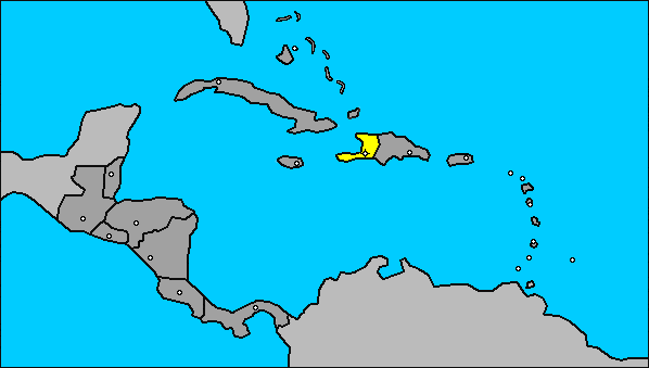 mapa Haiti