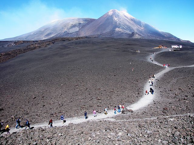 Vulcões ativos no Mundo Etna