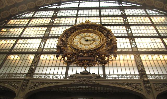 Relógio Museu D'Orsay entrada