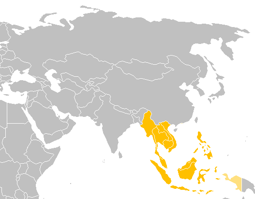 mapa de roteiros de viagem pelo sudeste asiático