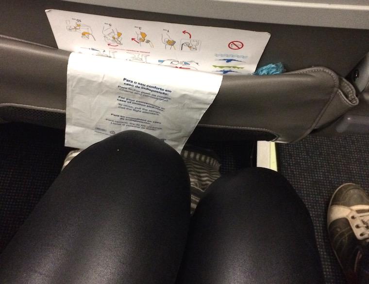 Copa Airlines - Espaço para as pernas