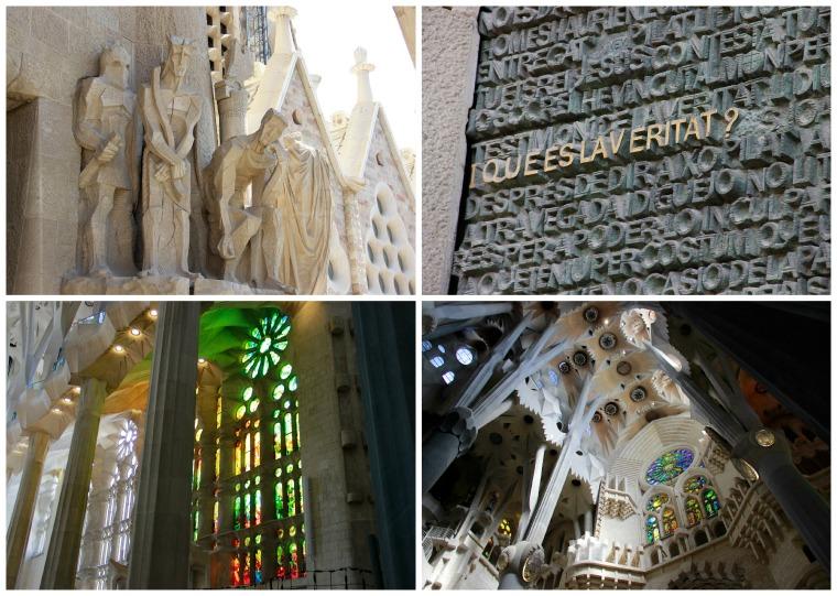 Colagem Sagrada Família, Barcelona