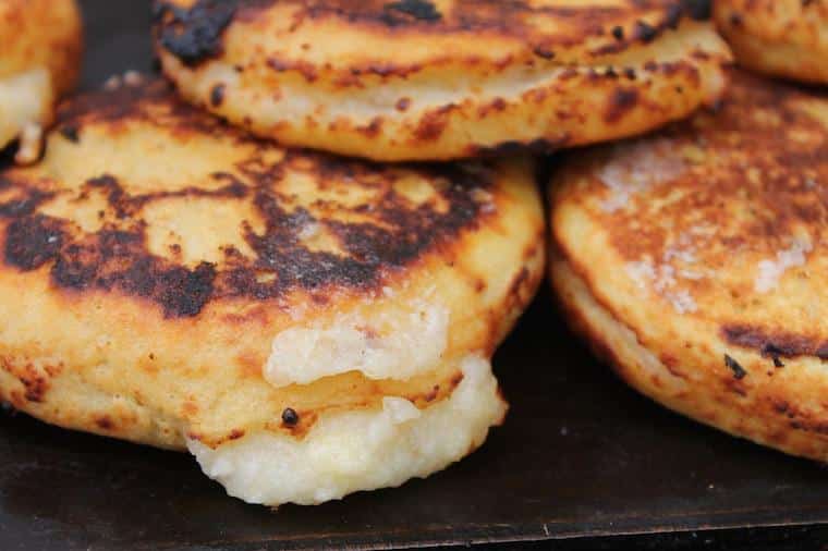 Comida Caribenha: arepa