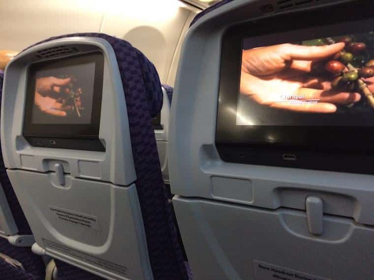 entretenimento de bordo da Copa Airlines