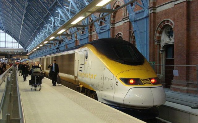 Eurostar paris londres at_St_Pancras_