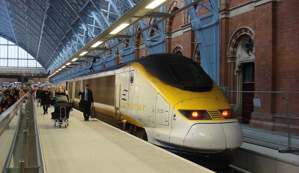 Eurostar paris londres at_St_Pancras_