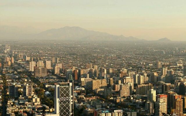 Vista de Satiago, Chile