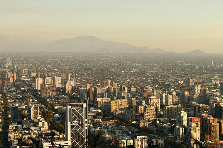 Vista de Satiago, Chile