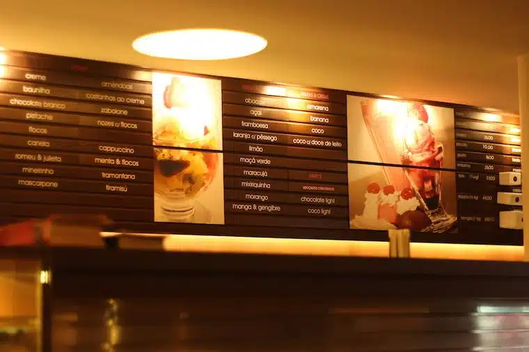 Cardápio da Alessa Gelato e Café